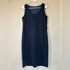 Barbour Heriot‎ Dress Navy (missing Belt) womens large